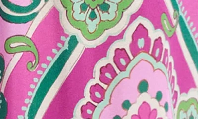 Karen Kane High Waist Wide Leg Pants In Pink