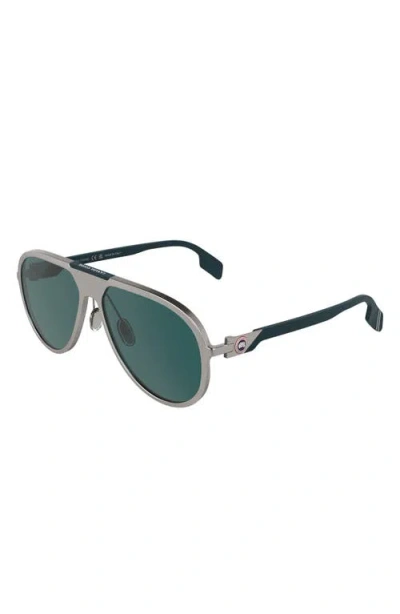 Canada Goose 60mm Aviator Sunglasses