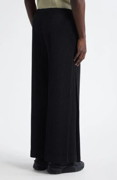 Issey Miyake Black Pleats Bottoms 2 Trousers