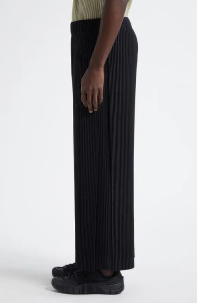 Issey Miyake Black Pleats Bottoms 2 Trousers