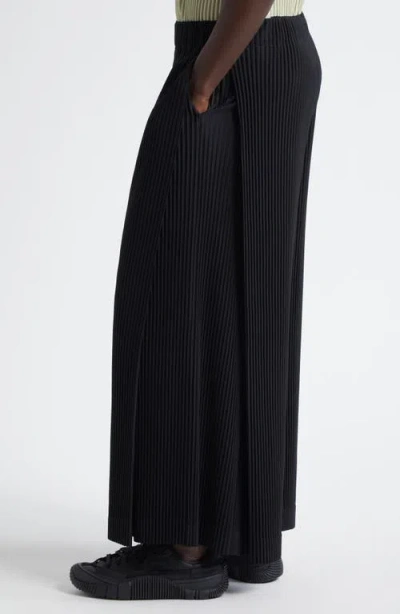 Issey Miyake Black Pleats Bottoms 2 Trousers