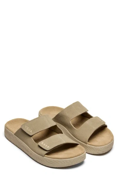 Veja Etna Suede Slide Sandal