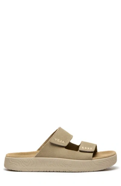Veja Etna Suede Slide Sandal