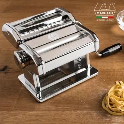Marcato Atlas 150 Wellness Chrome-plated Steel Pasta Roller Machine