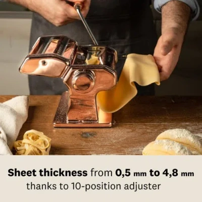 Marcato Atlas 150 Wellness Chrome-plated Steel Pasta Roller Machine