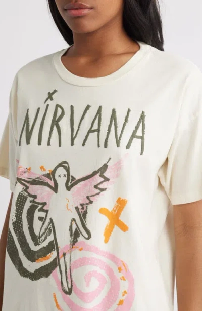 Daydreamer Nirvana In Utero Collage Tee In Stone Vintage