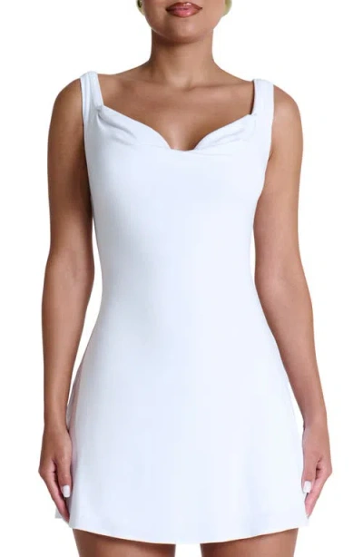 Naked Wardrobe Smooth Stretch Jersey Minidress