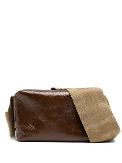Uma Wang Small Leather Shoulder Bag