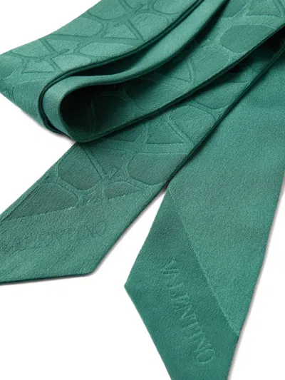 Valentino Toile Iconographe Silk Bandeau Scarf