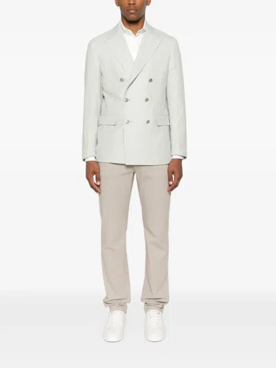 Eleventy Double-breasted Blazer