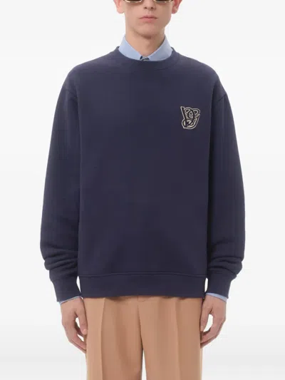 Valentino Cotton Sweatshirt With Vg Patch