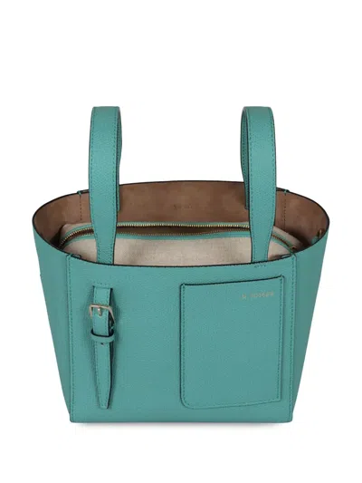 Valextra Double Hand Shoulder Bag