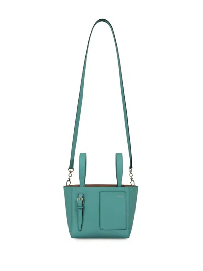 Valextra Double Hand Shoulder Bag