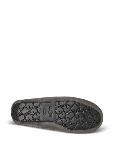 Ugg Ascot Slipper Cozy Fleece Lined Athleisure Casual Sports Shoe Gray