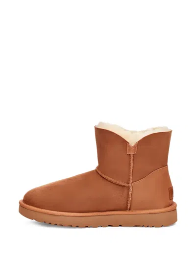 Ugg Mini Bailey Zip "chestnut" Ankle Boots