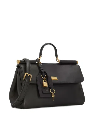 Dolce & Gabbana Women Sicily Soft Leather Handbag