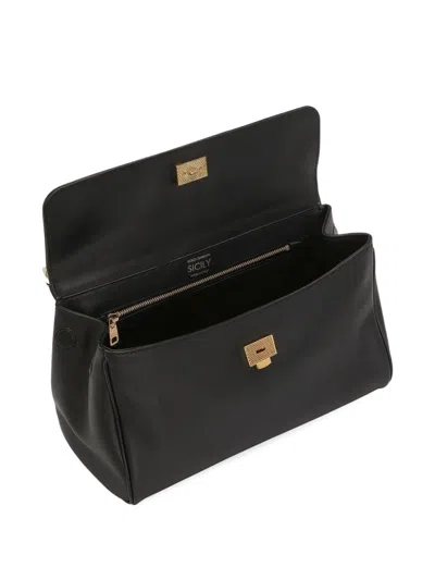 Dolce & Gabbana Women Sicily Soft Leather Handbag