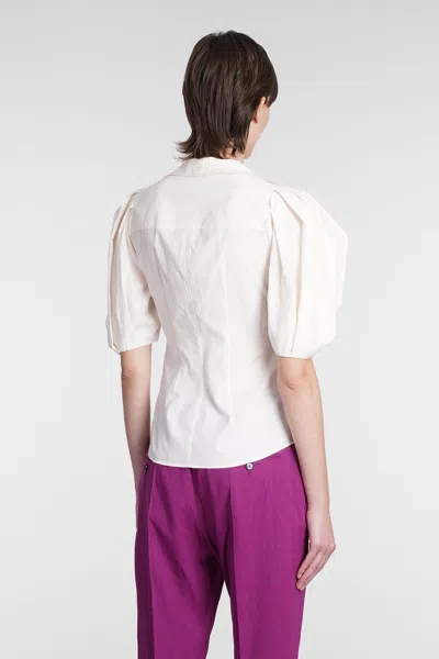 Isabel Marant Catalia Topwear In Beige Cotton