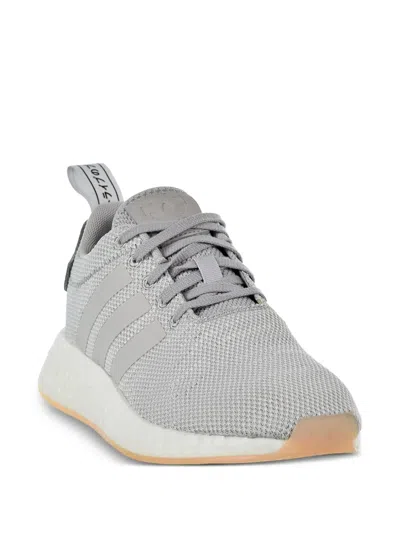 Adidas Originals Nmd R2 "grey" Sneakers In Gray