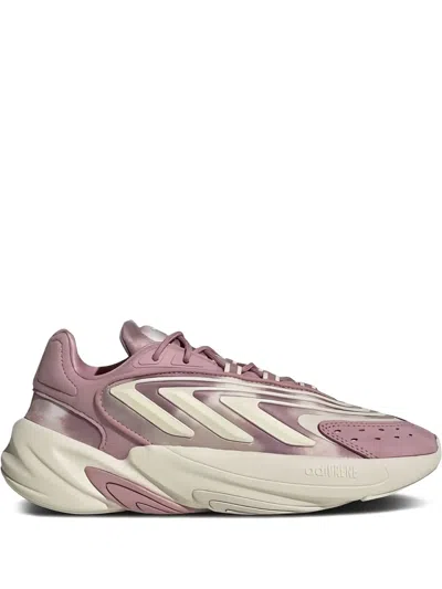 Adidas Originals Ozelia "acid Wash/magic Mauve" Sneakers In Pink