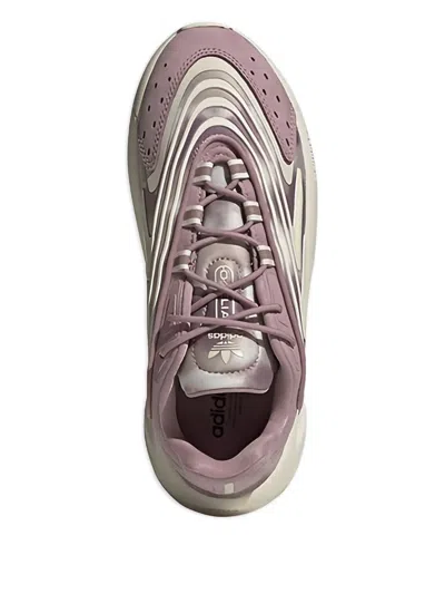 Adidas Originals Ozelia "acid Wash/magic Mauve" Sneakers In Pink