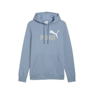 Puma Essentials 2 Colour No. 1 Logo Hoodie Men In Blue