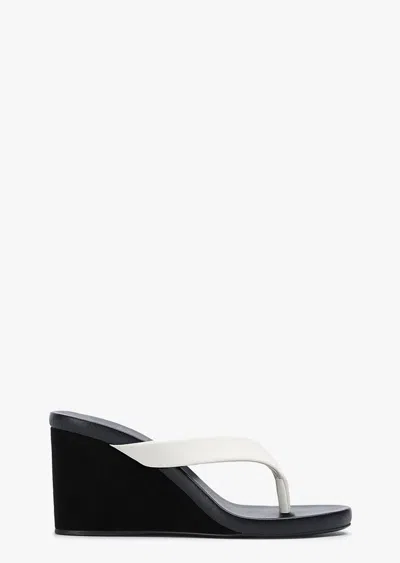 Tony Bianco Avanti Milk Capretto/black Suede