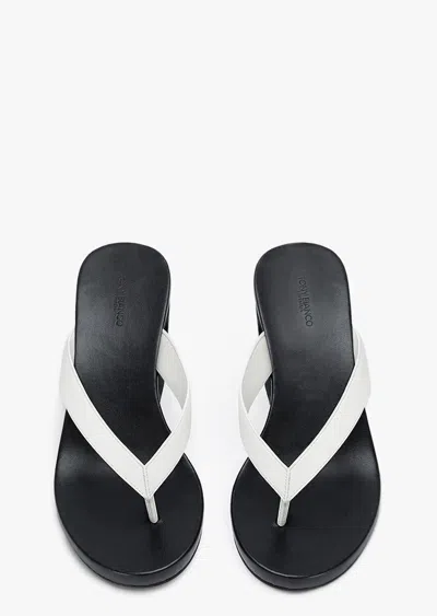 Tony Bianco Avanti Milk Capretto/black Suede