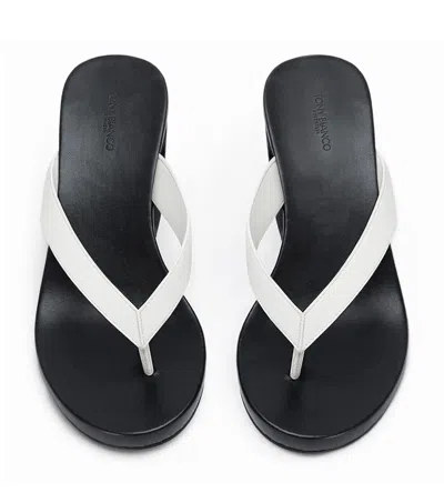 Tony Bianco Avanti Milk Capretto/black Suede