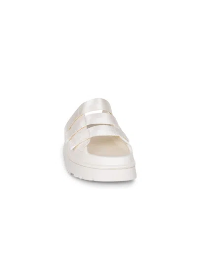 Ugg Goldenglow Ivory Fabric Blend Slippers