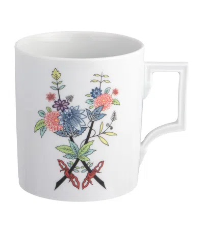 Meissen Porcelain Swords Fantasy Mug