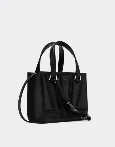 Ferrari Reconditioned By  Gt Mini Tote Bag In Leather With Scoubidou Detail