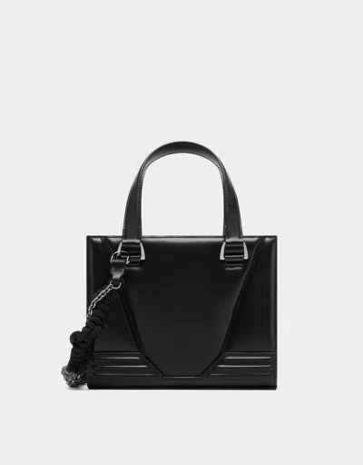 Ferrari Reconditioned By  Gt Mini Tote Bag In Leather With Scoubidou Detail
