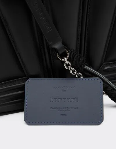 Ferrari Reconditioned By  Gt Mini Tote Bag In Leather With Scoubidou Detail