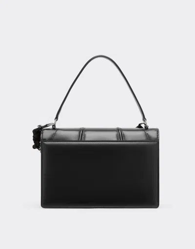 Ferrari Reconditioned By  Gt Leather Handbag With Scoubidou Detail