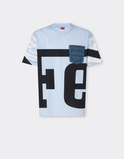 Ferrari Reconditioned By  T-shirt With Logo