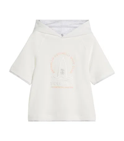 Brunello Cucinelli Short-sleeved Hoodie