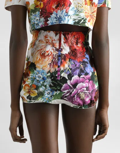 Dolce & Gabbana Floral Cotton Shorts