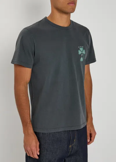 Nudie Jeans Roy Printed Cotton T-shirt