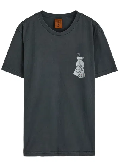 Nudie Jeans Roy Printed Cotton T-shirt
