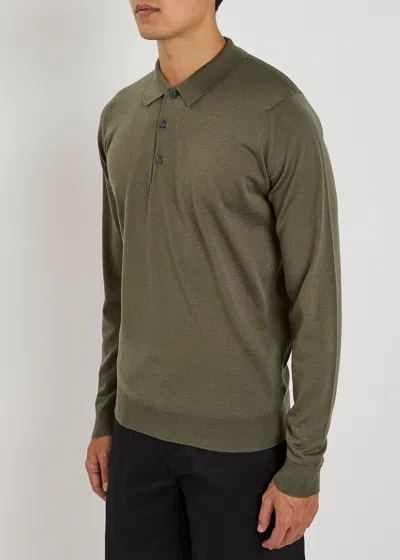 John Smedley Belper Wool Polo Shirt