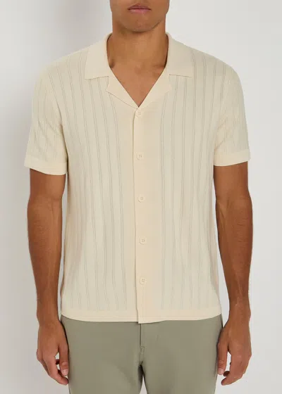 Paige Copley Ribbed Fine-knit Shirt