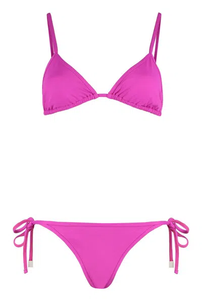 Shop Attico The  Triangle Bra Bikini