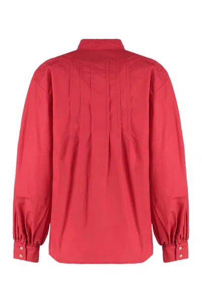 Nili Lotan Printed Silk Shirt