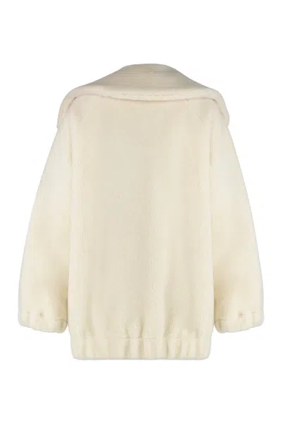 Patou Hooded Fleece Jacket Front Pockets