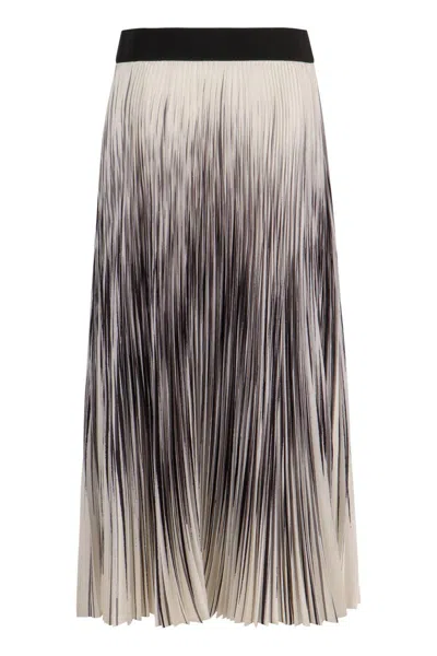 Herno Pleated Midi Skirt