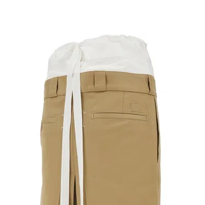 Maison Margiela Gabardine Long Skirt With Split