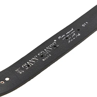 Giannifranco Belts Suede Leather Belt With Studs