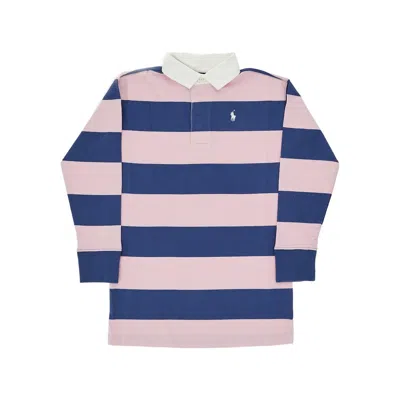 Ralph Lauren Striped Jersey Polo Mini Dress Kids