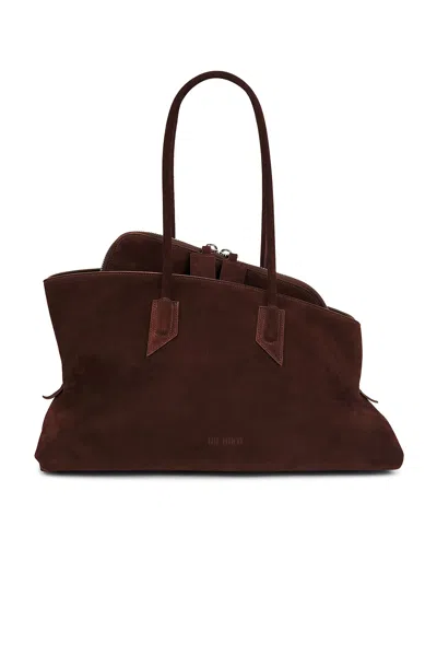 Attico La Passeggiata Mini Shoulder Bag Handbags Brown In Brown